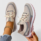 Zapatillas acolchadas con empeine transpirable