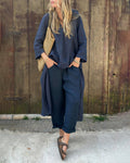 Checked Two Piece Set for Spring and Summer