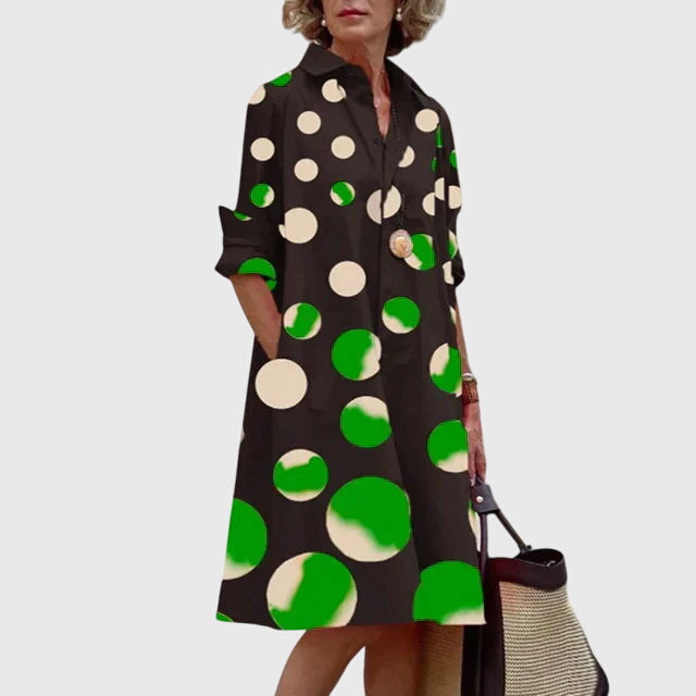Vestido informal con bolsillos prácticos