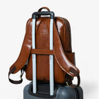 Italian-Style Backpack with Laptop Compartment