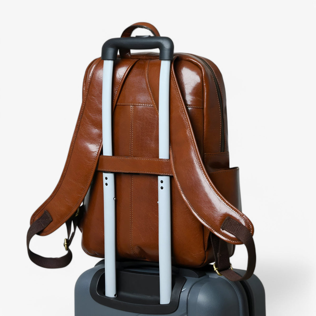 Italian-Style Backpack with Laptop Compartment