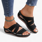 Sandalias con suela moldeada y soporte del arco integrado