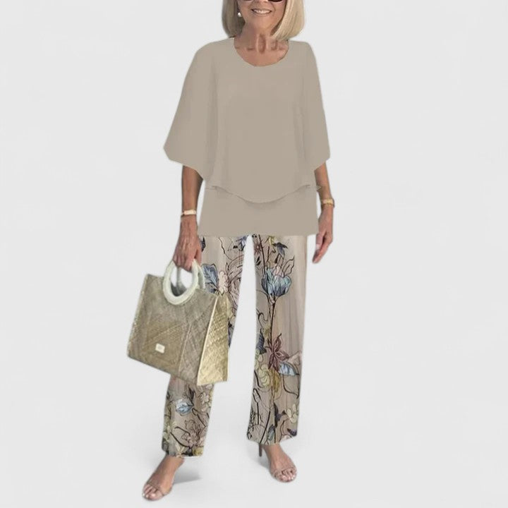 Coordinated Two Piece Set with Wide Colour Range