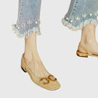 Buckle Fastening Sandals with Contoured Footbed