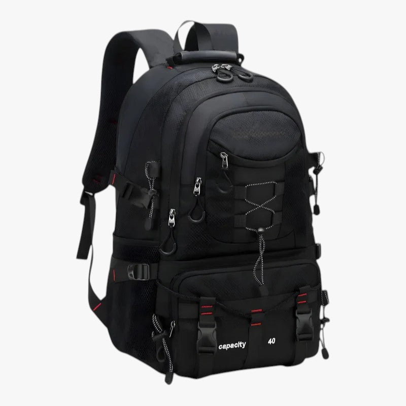 Mochila de senderismo de 40L resistente al agua para viajes largos