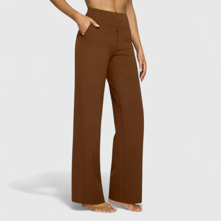 Lightweight Breathable Trousers with Elegant Line
