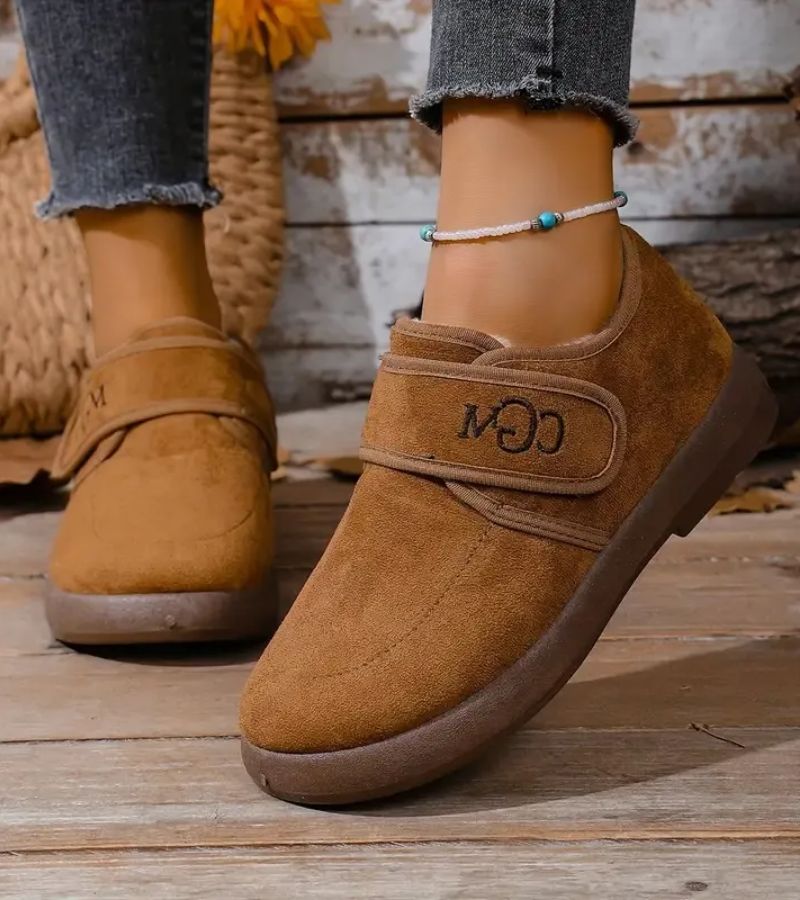 Adjustable Strap Slip-On Shoes with Customisable Fit