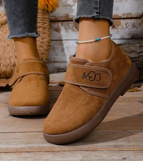 Adjustable Strap Slip-On Shoes with Customisable Fit