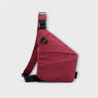Bolso de hombro antirrobo con transporte ergonómico