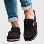 Slip-On Clogs with Moulded Sole and Slip-Resistant Grip