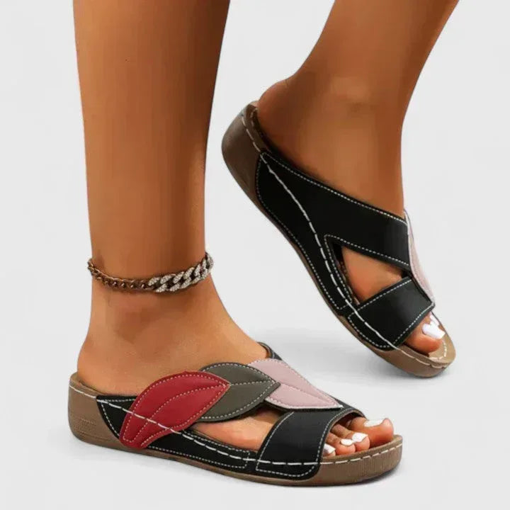 Soft Support Sandals with Slip-Resistant Sole
