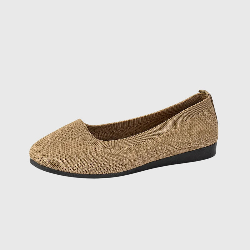 Breathable Slip-On Shoes with Slip-Resistant Sole