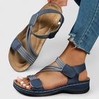 Formsydda sandaler med anatomiskt stöd