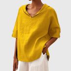 Loose Fit Blouse with Effortless Drape