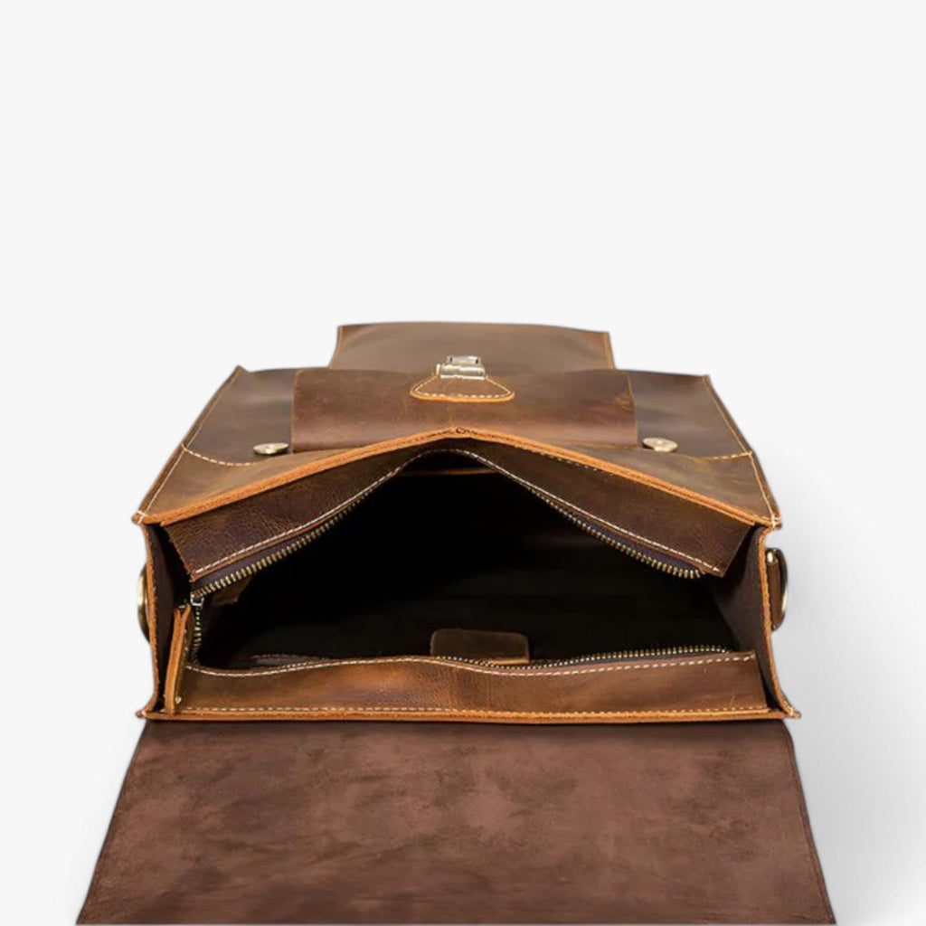 Convertible Backpack with Briefcase Carrying Design