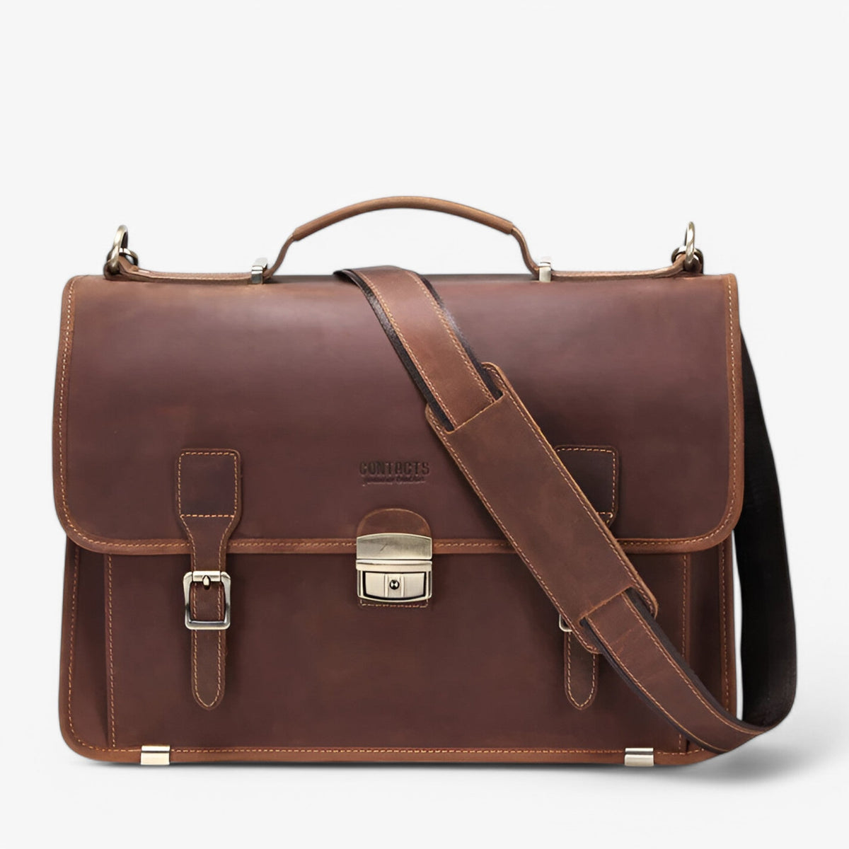 Structured Laptop Bag with Padded Pocket