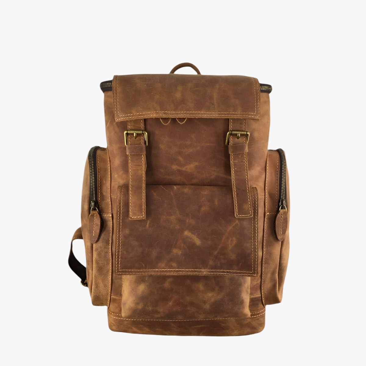 Structured Backpack with Adjustable Padded Straps