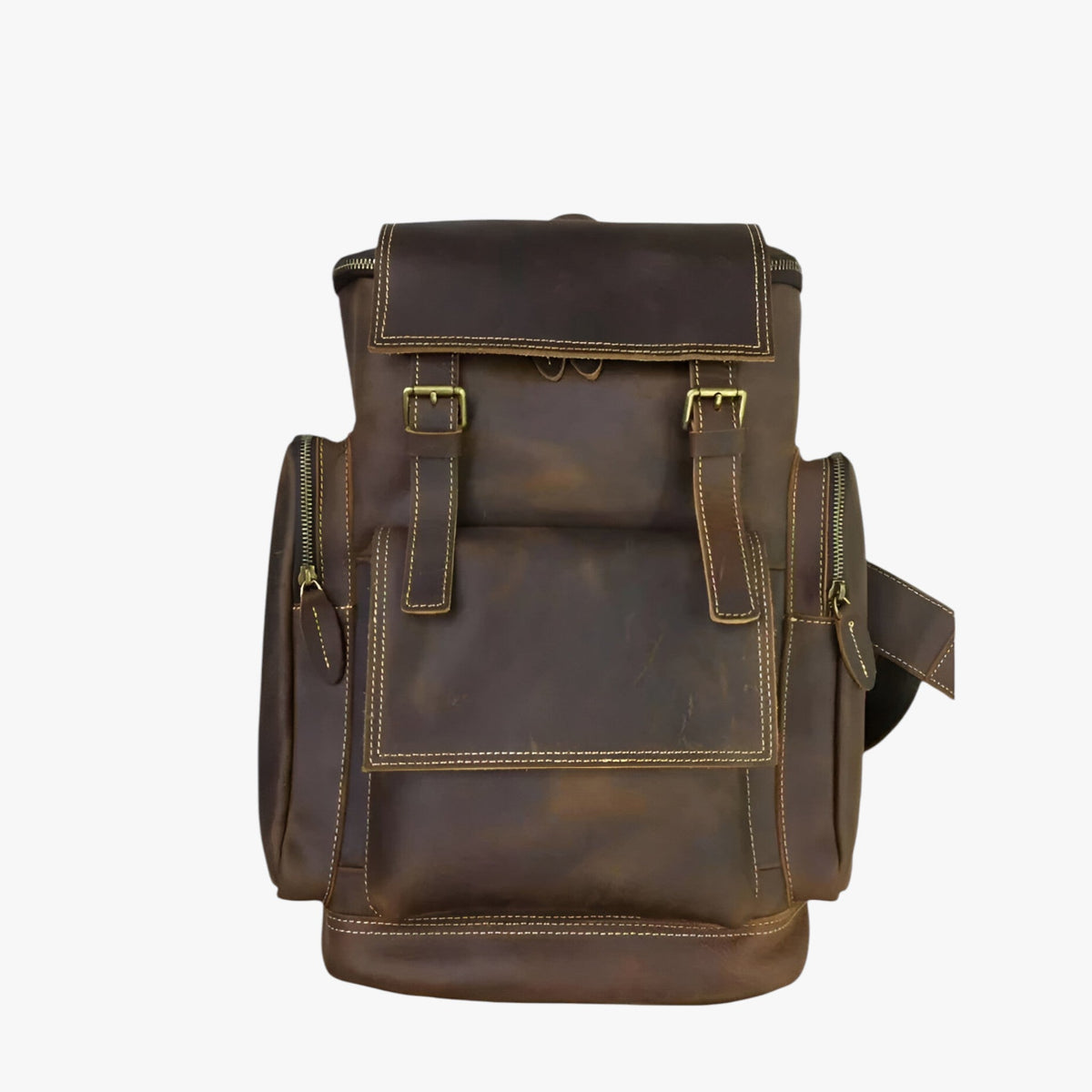 Structured Backpack with Adjustable Padded Straps
