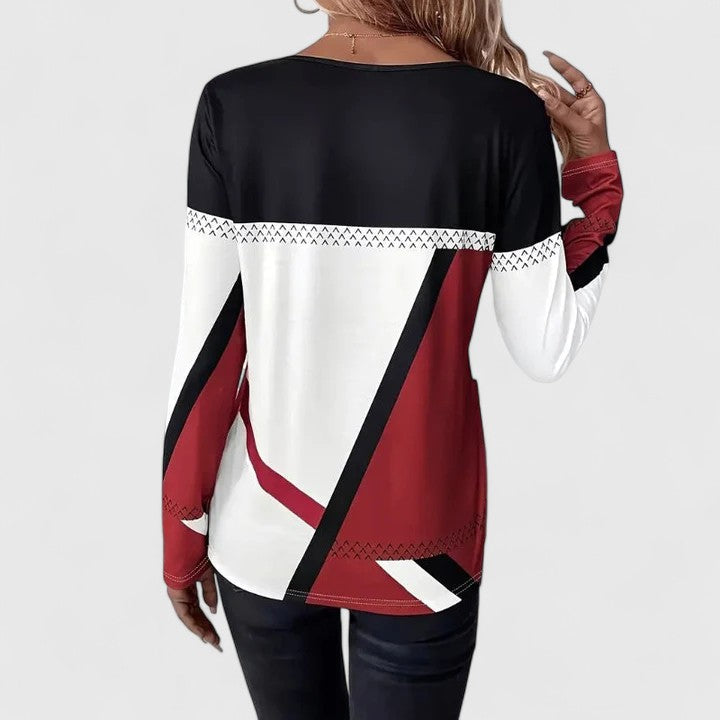Round Neck Jumper with Long Sleeves