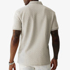 Breathable Polo Shirt with Tailored Comfort Fit