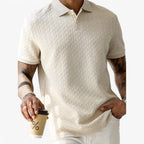 Breathable Polo Shirt with Tailored Comfort Fit