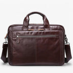 Structured Shoulder Bag with Laptop Compartment