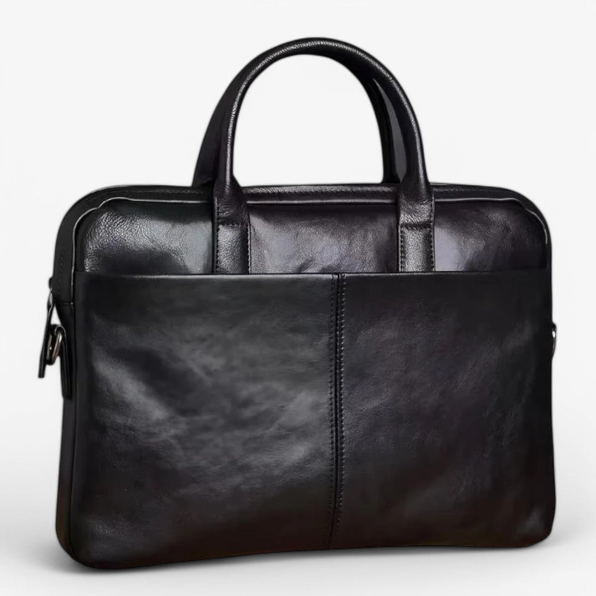 Structured Shoulder Bag with Laptop Compartment