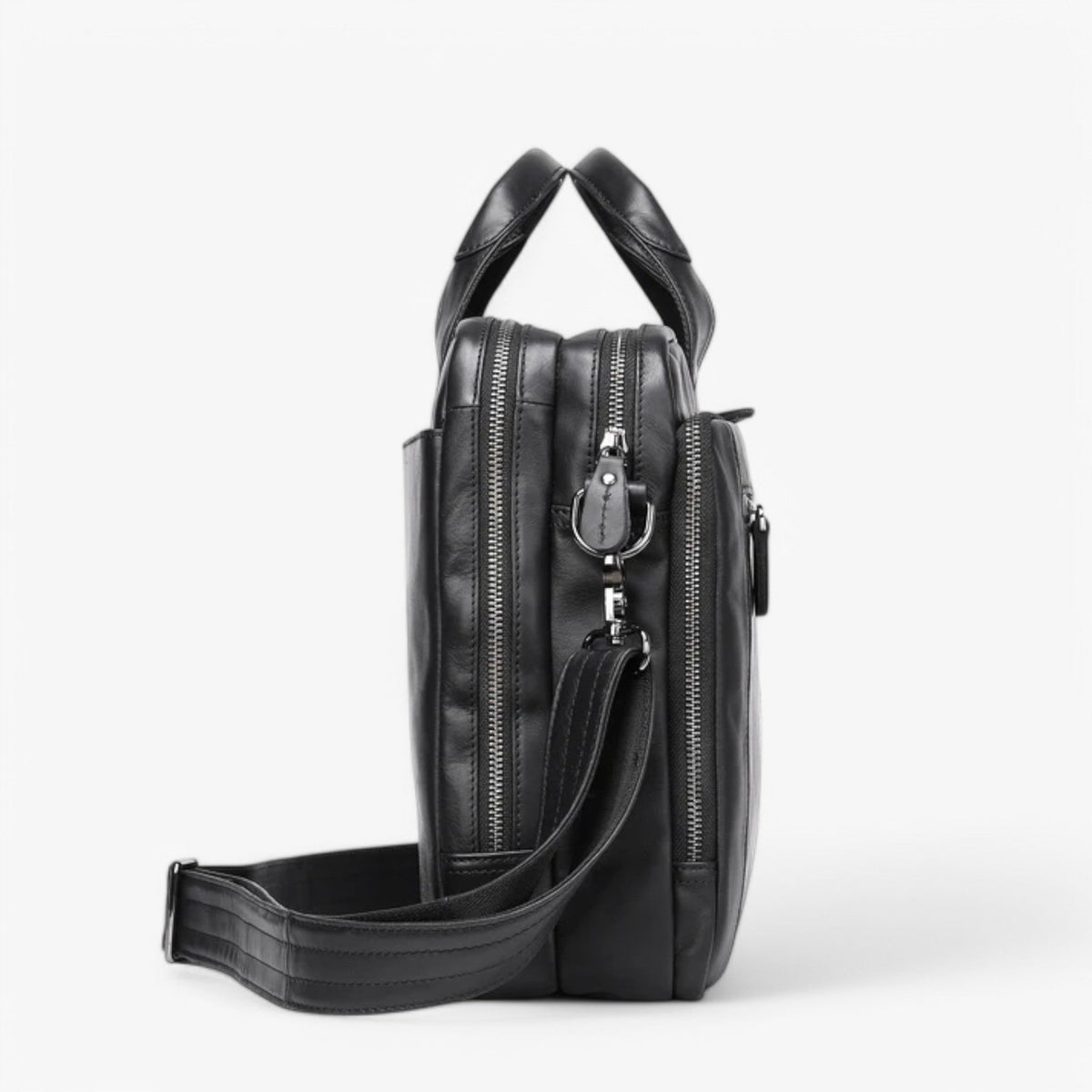 Structured Shoulder Bag with Laptop Compartment