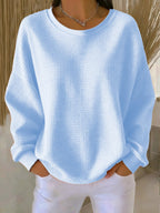 Minimalist Sweatshirt with Relaxed Fit