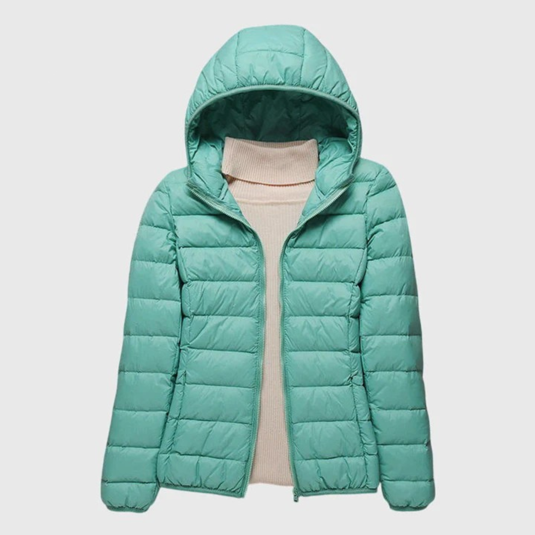 Ultra Light Quilted Jacket with Wind and Water Protection