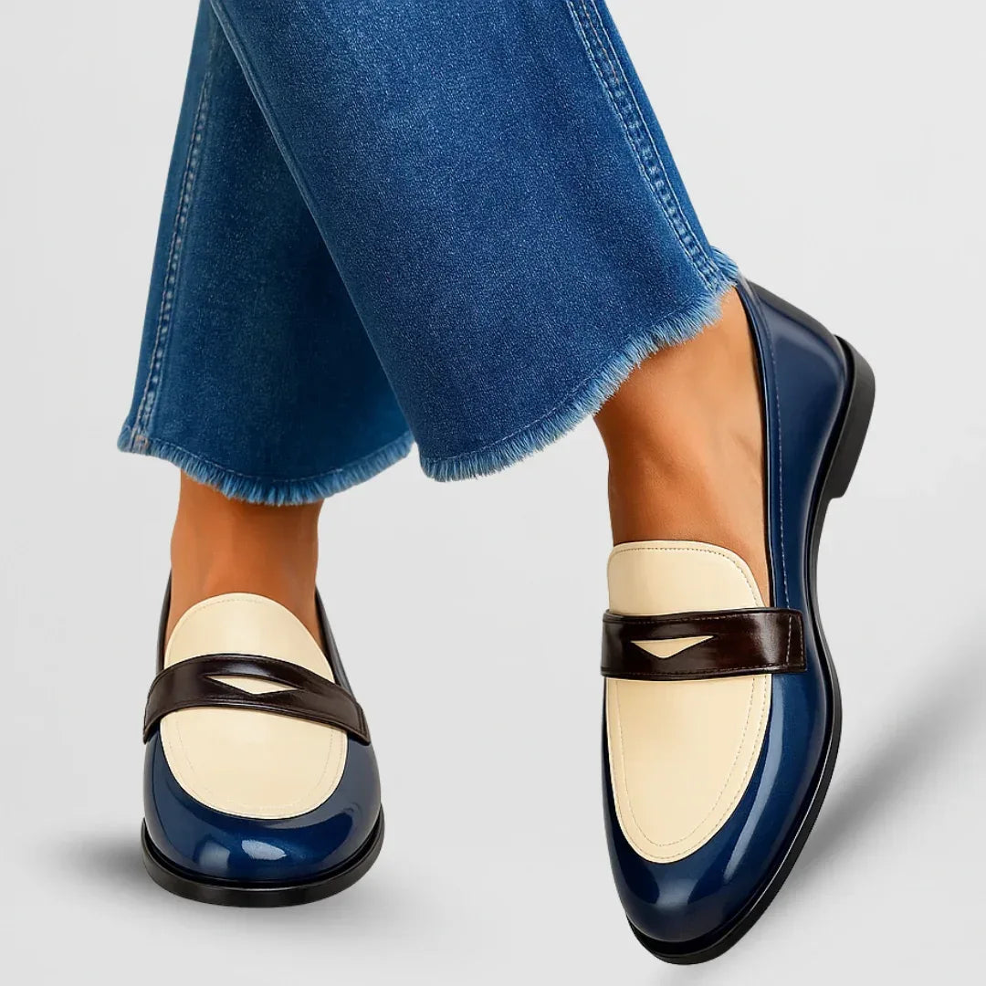 Minimalistiska loafers med säker passform