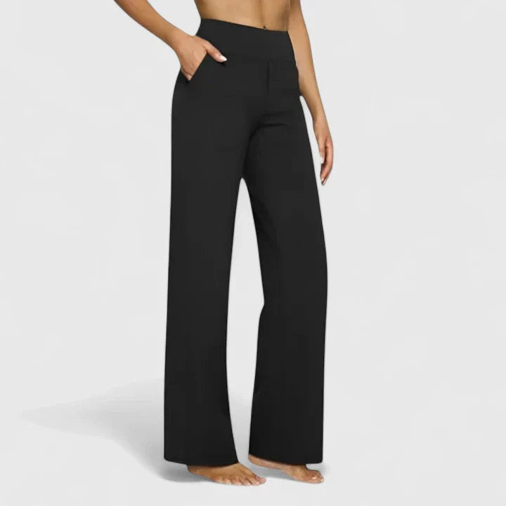 Lightweight Breathable Trousers with Elegant Line