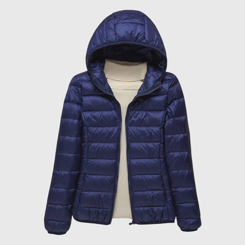 Ultra Light Quilted Jacket with Wind and Water Protection