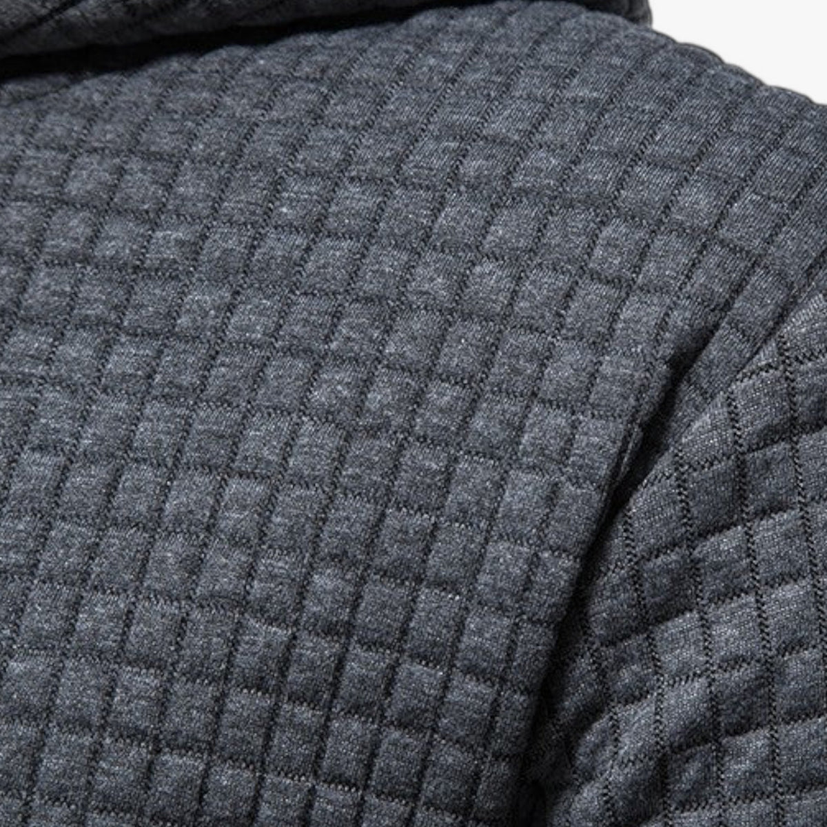 Mjuk fleecehoodie med känguruficka och justerbar huva