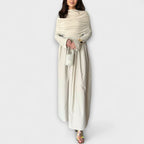 Relaxed Pleated Dress with Soft Movement