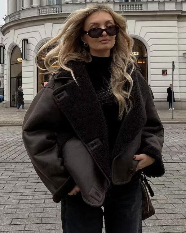 Modern Cut Jacket with Refined Finish