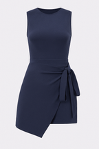 Sports Dress with Wrap Skirt, Built-In Shorts and Stretch Fabric