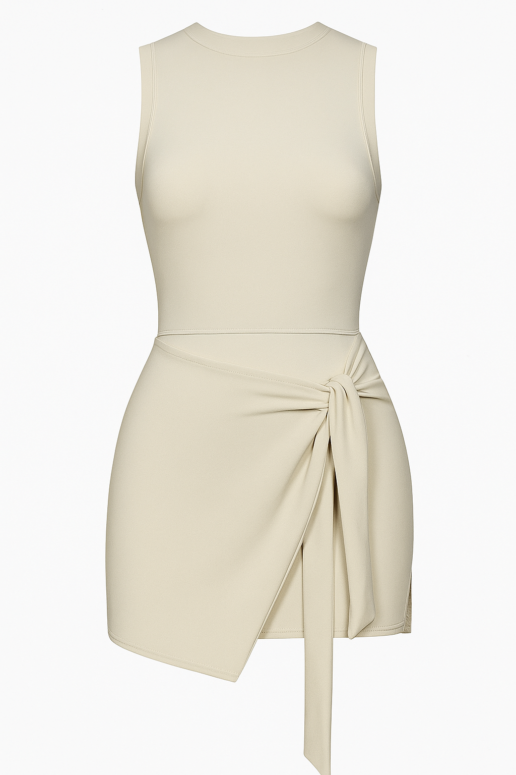 Sports Dress with Wrap Skirt, Built-In Shorts and Stretch Fabric