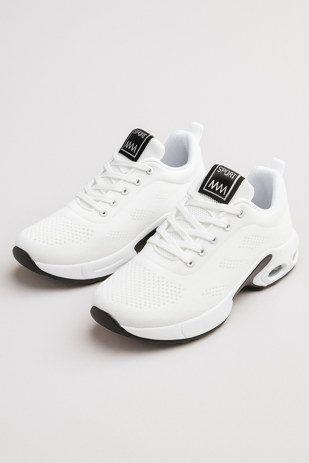 Breathable Mesh Trainers with Lightweight Cushioned Sole