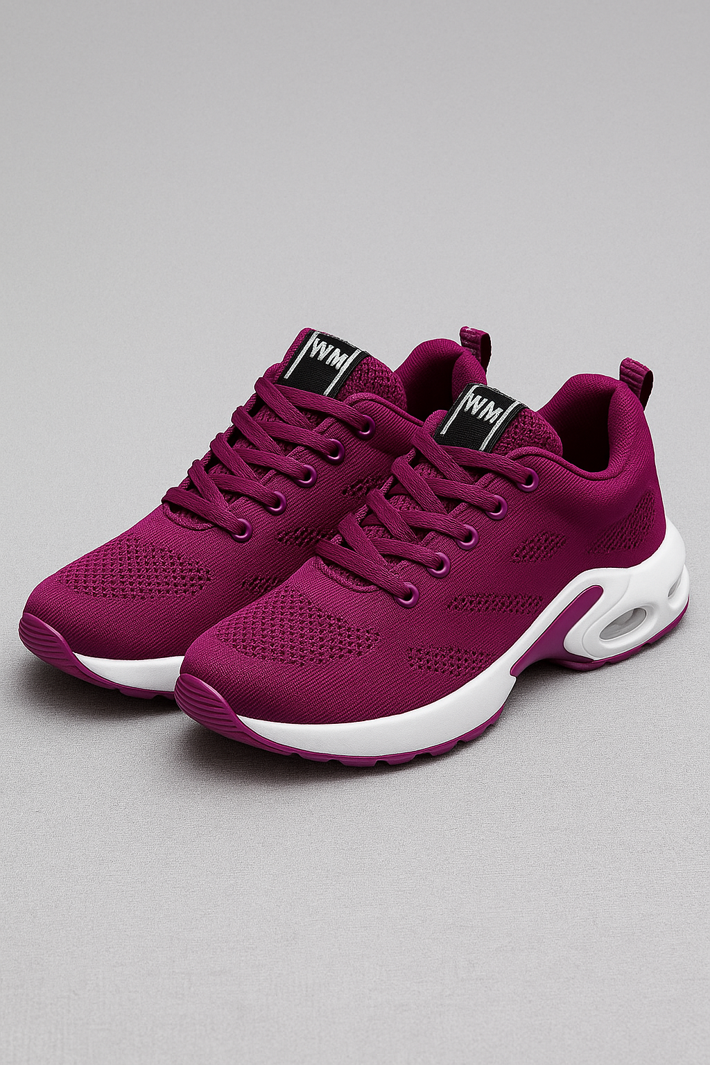 Breathable Mesh Trainers with Lightweight Cushioned Sole