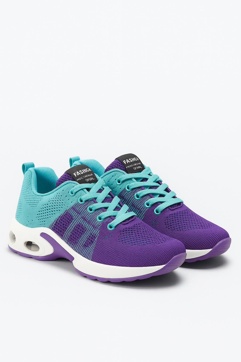 Breathable Mesh Trainers with Lightweight Cushioned Sole