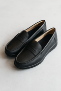 Mocasines clásicos de piel sintética para mujer, de la oficina al fin de semana