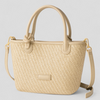 Bolso ligero de paja tejida para las salidas de verano