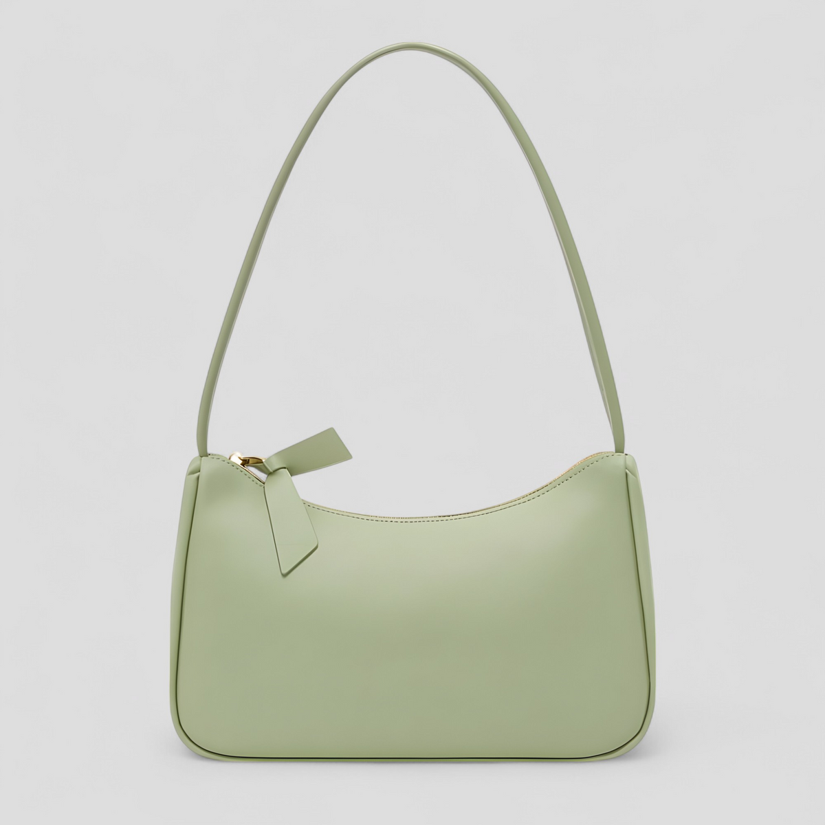 Vintage-Style PU Leather Bag with Top Handle