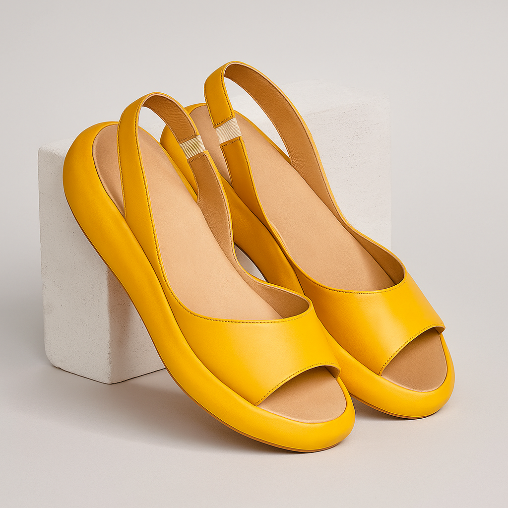 Cushioned Sandals with High-Traction Outsole