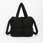 Puffer Shoulder Bag with Lightweight Padded Design