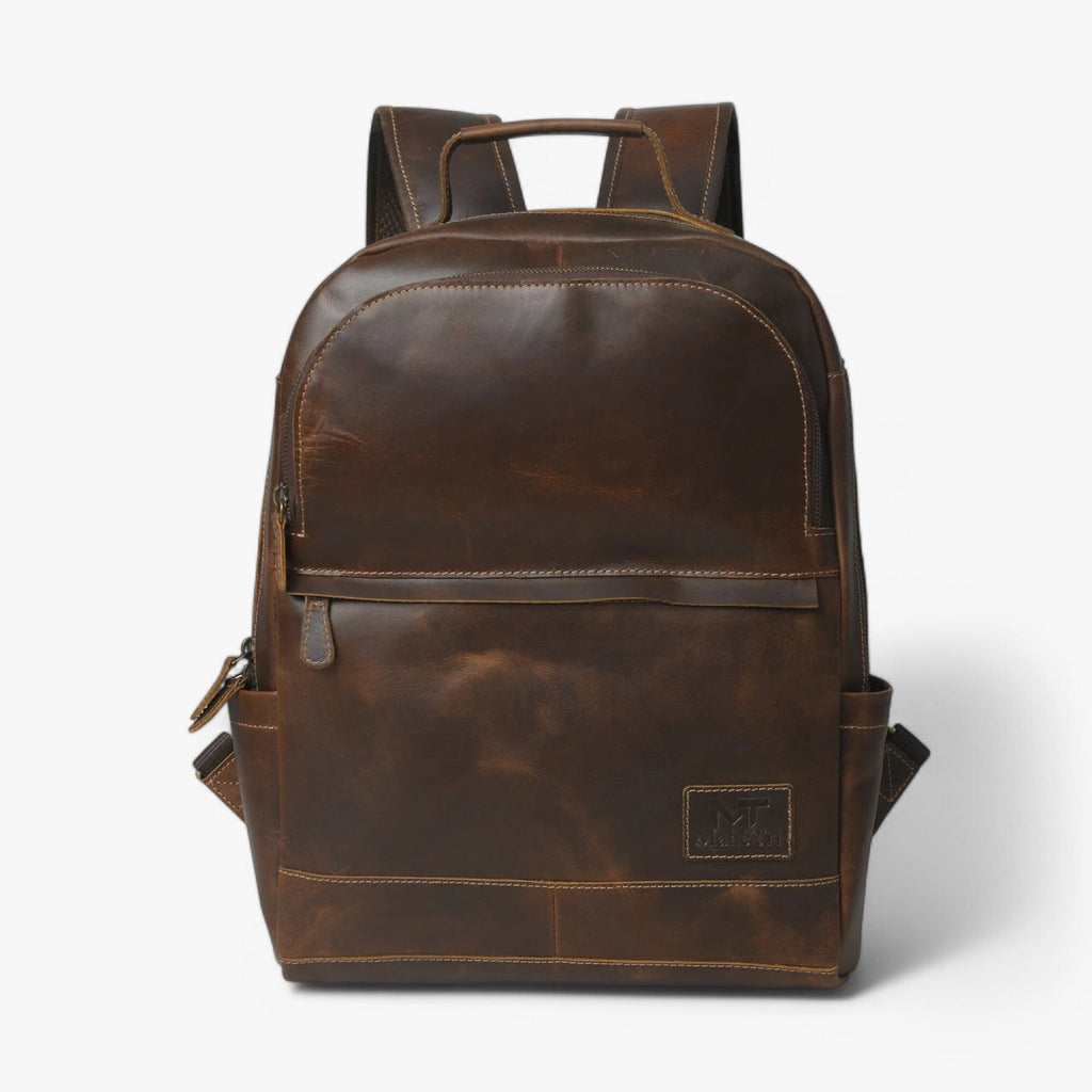 Mochila vintage resistente con tirantes acolchados