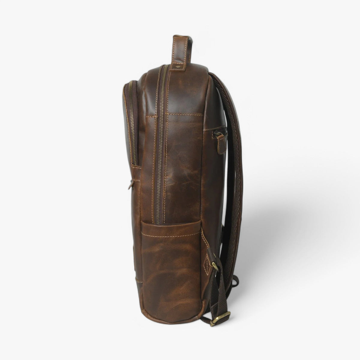 Mochila vintage resistente con tirantes acolchados