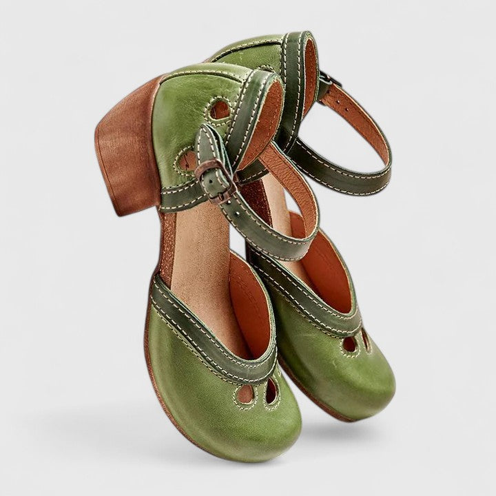 Konturformade sandaler med jämn tryckfördelning
