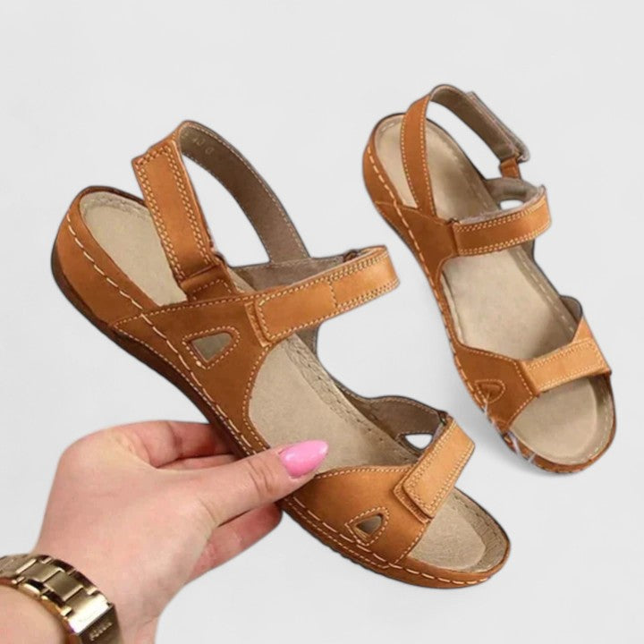Cushioned Sandals with Slip-Resistant Sole